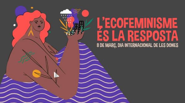 Poster for International Women's Day in Barcelona (Ajuntament de Barcelona)